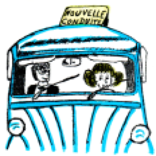 Logo auto ecole nouvelle conduite 47